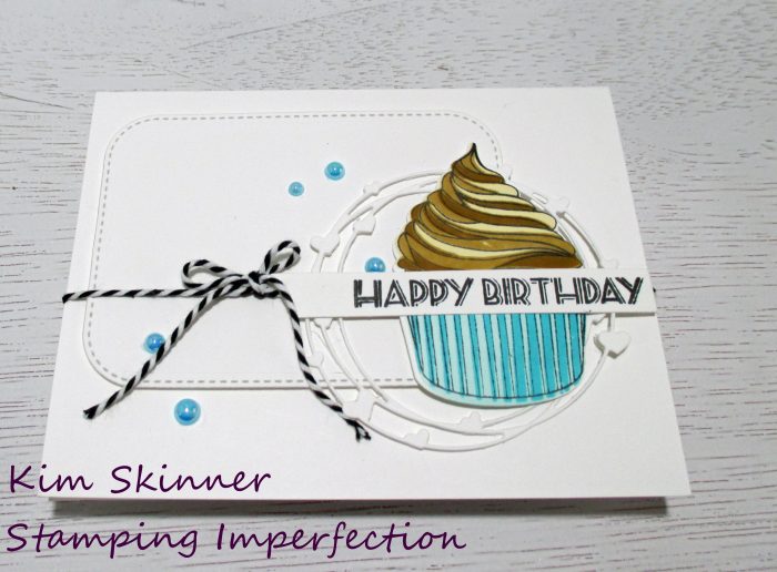 Quick Layered Stamp Trick: Altenew Layered Cupcake Birthday Card Using A Die Template