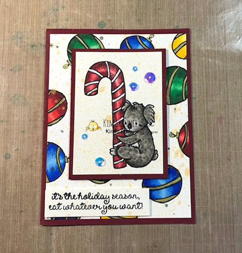 Christmas in July with digital stamps from Kinda Cute