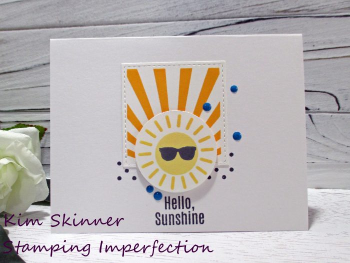 Quick and Easy Hello Sunshine Card