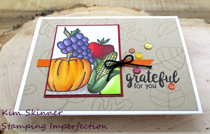 Create and Inkspire October Kit with card sketch