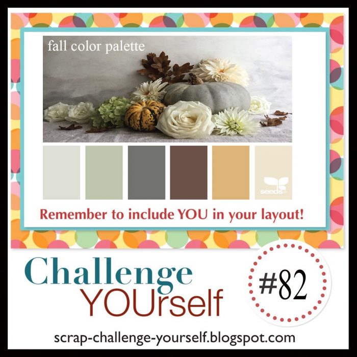 Scrapbook Color Challenge For Fall