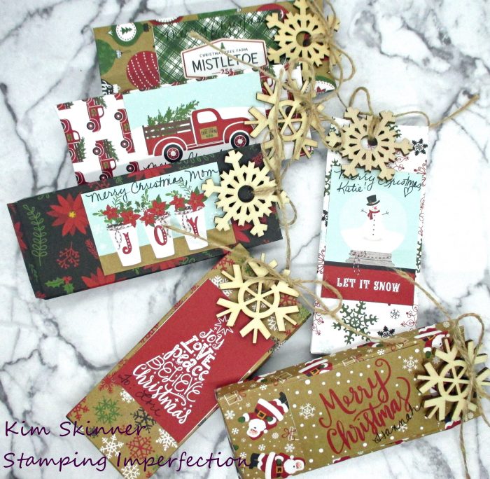 Quick Gift packaging ideas and a card created from ready made products