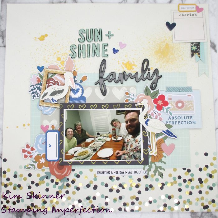 Challenge YOUrself Anything Goes Scrapbook Layout Challenge