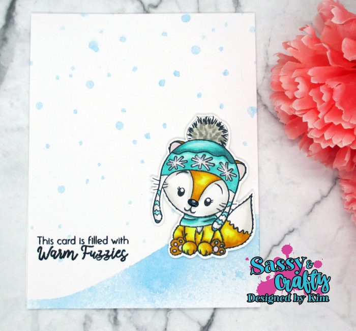 Sassy and Crafty Warm Winter Cuddles Cards