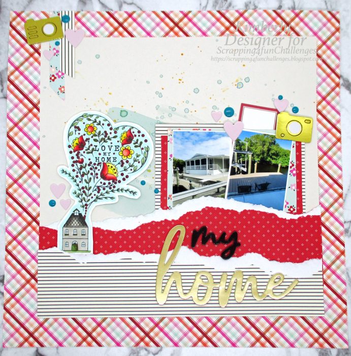 using digital images on scrapbook layouts
