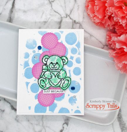 Scrappy Tails Crafts Sweet Bear stamp set