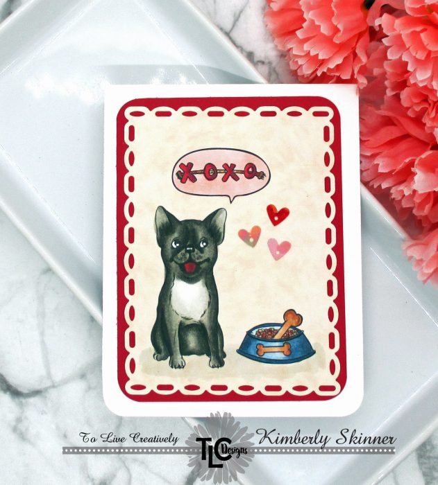 Posh pups digital stamps and papers