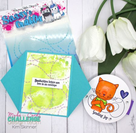 Make the Cards Color Challenge with a Fun Fold Card