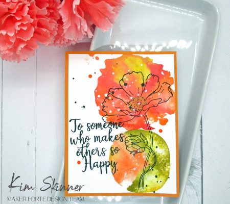 Easy Watercolored Mother's Day Cards