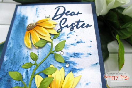 Slimline Floral Card with No Stamping