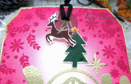 Christmas tags and shrink plastic charms
