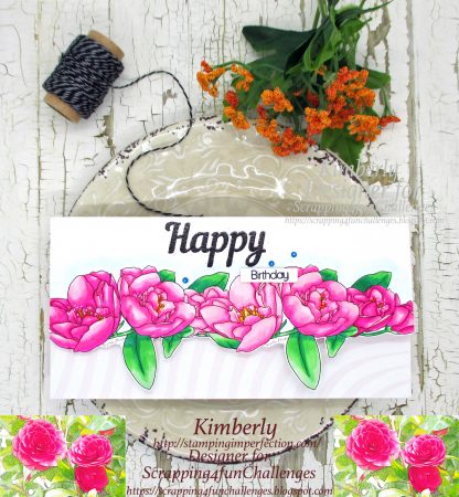 Birthday Card with Sheepskin designs digital stamp