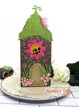 Scrappy Tails Fairy House Pop Up Card