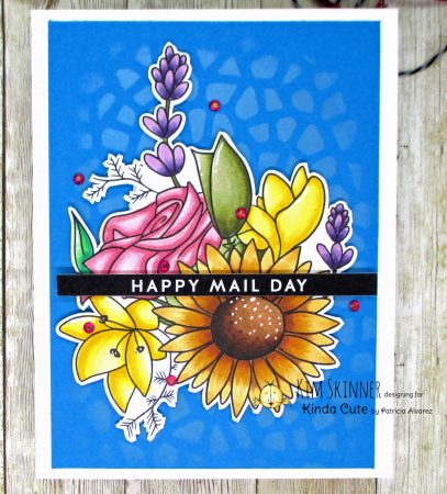 Kinda Cute by Patricia digital floral stamp