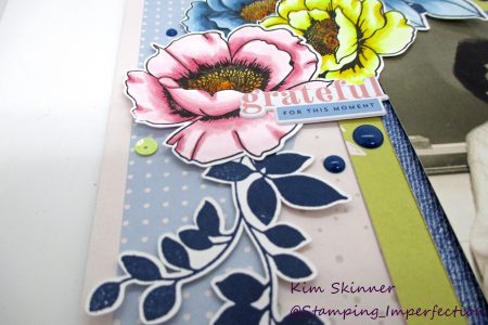Stamping In your scrapbook