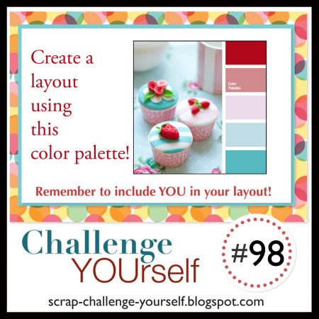 Challenge YOUrself February Color Scheme