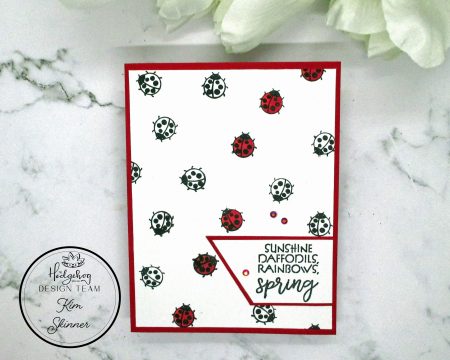 Using Small Stamps and Patterned Paper