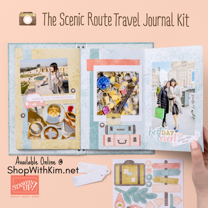 Scenic Route Travel Journal Kit