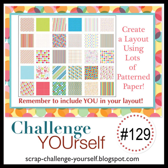 Challenge YOUrself Scrapbook Challenge