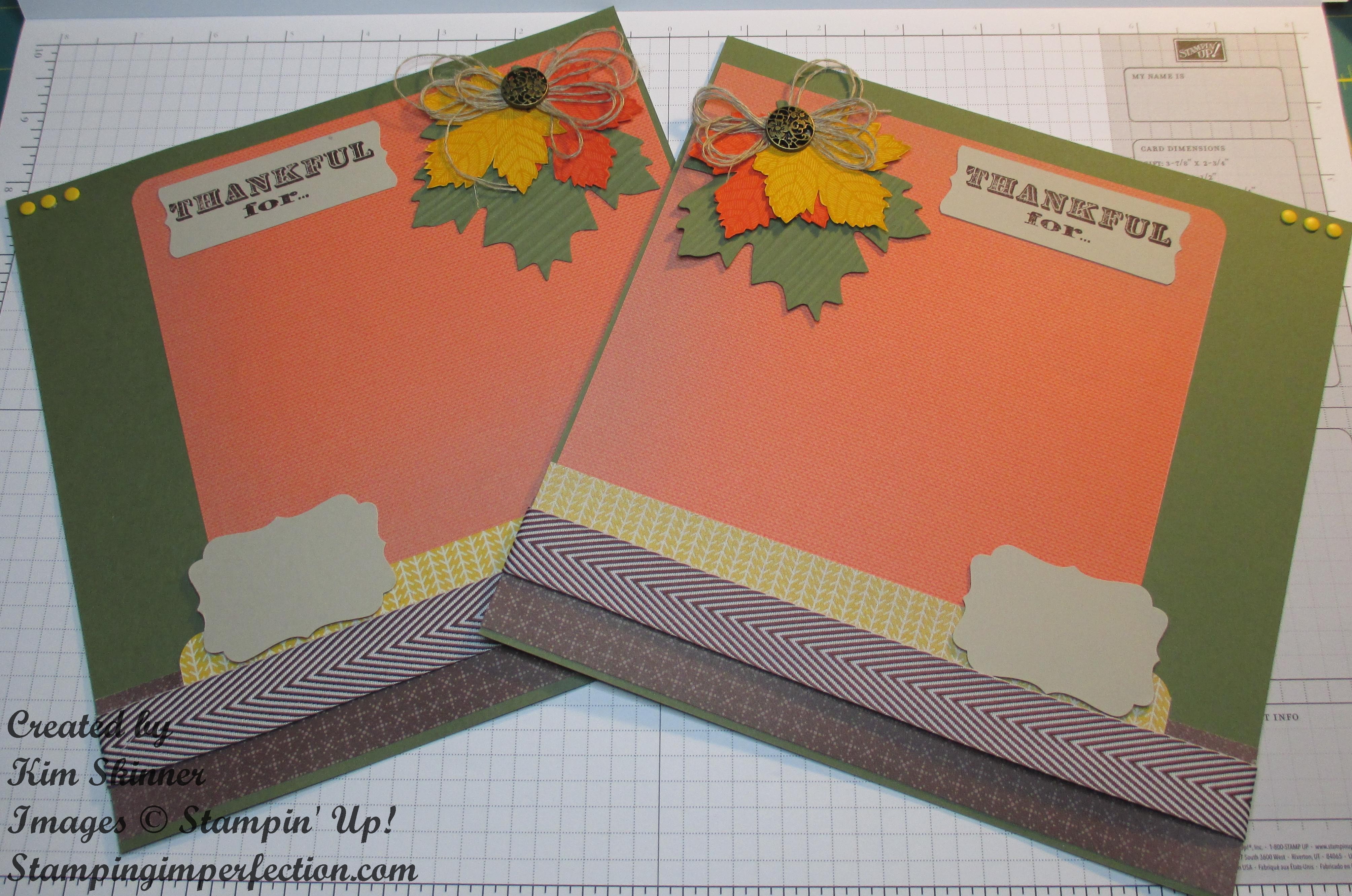 stamping and scrapbooking