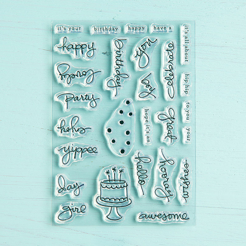 stamping imperfection endless birthday wishes