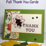 10 Days of Thanksgiving Projects Day 5 Fall Thank You Card