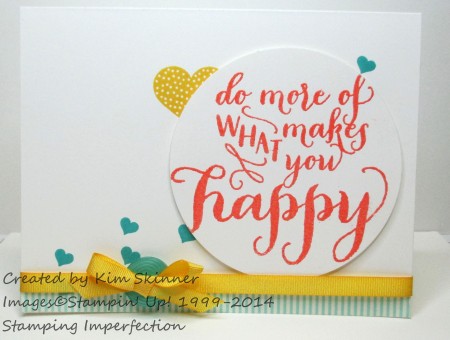 Step Up A Single Layer Card With Embellishments! – Stamping Imperfection