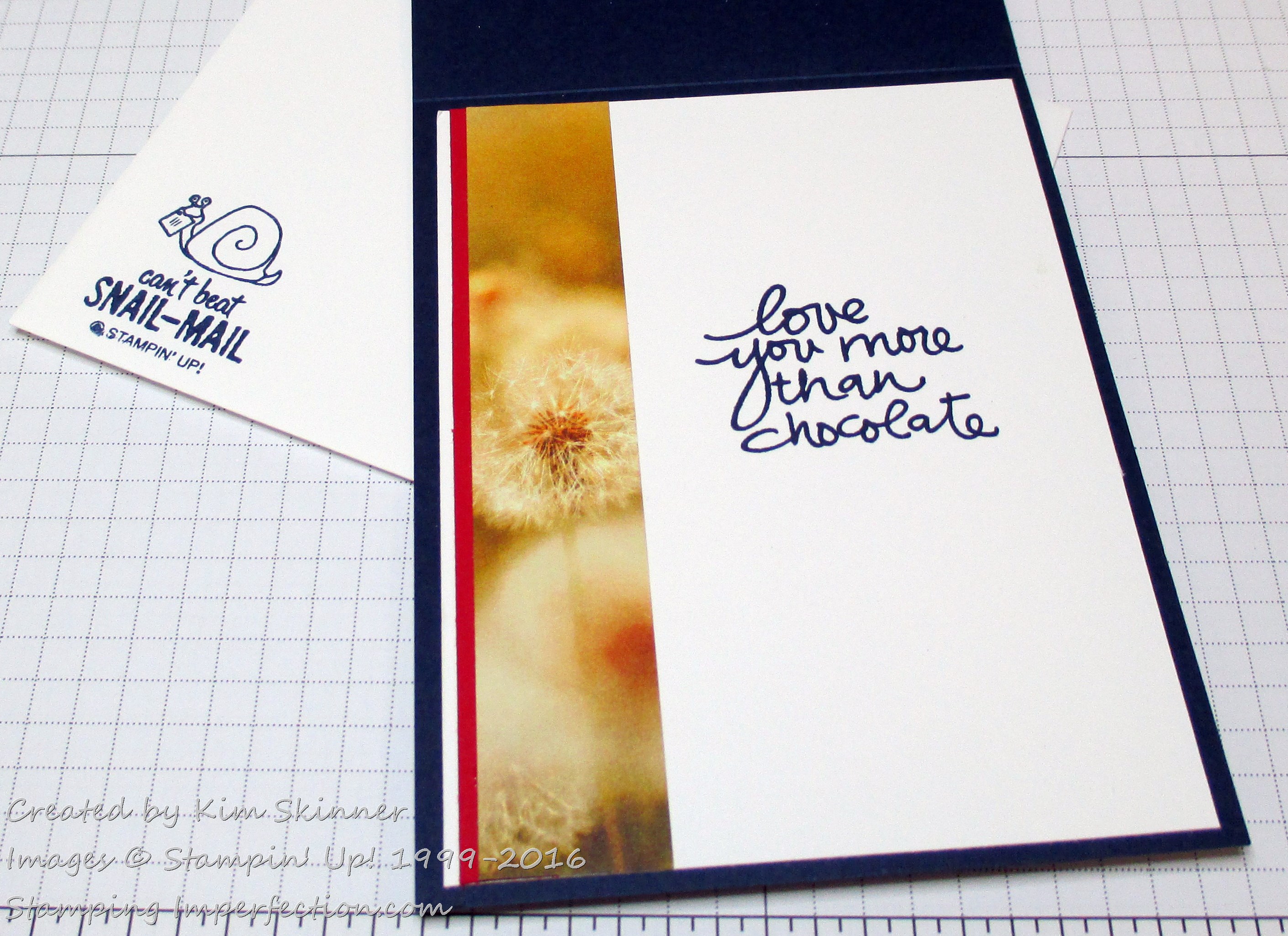 Stamping Imperfection Lori's Layered Card