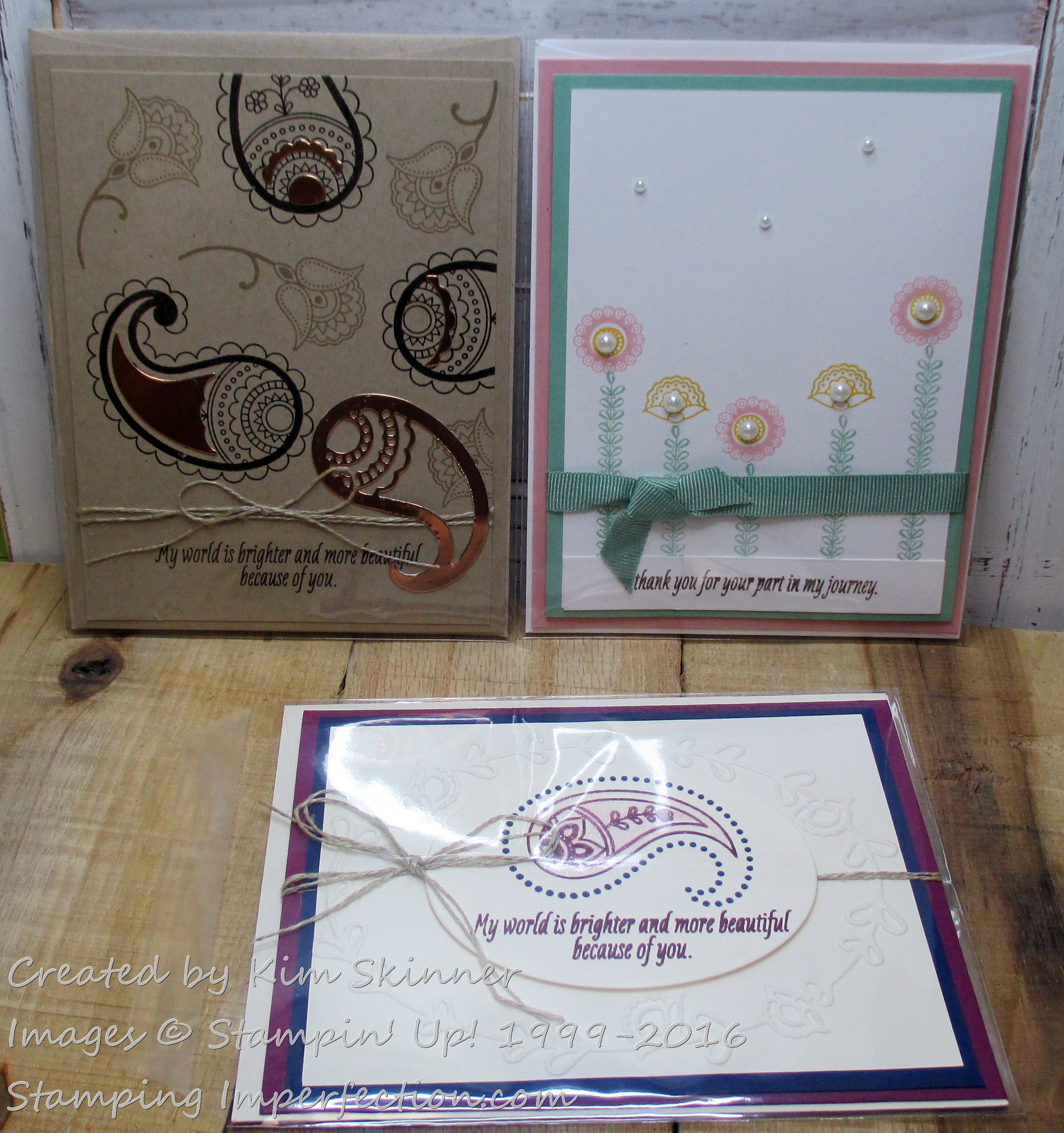 Stamping Imperfection Paileys and Posies