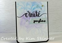 Stamping Imperfection Watercoloring with Stencils