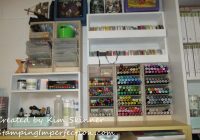 Stamping Imperfection Craft Room Organization