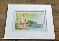Stamping Imperfection Watercolor with Art Impressions