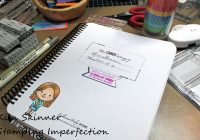 Stamping Imperfection Canvo Journal