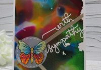 alcohol ink backgrounds and simon says kits