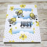 Simon Says Stamp Bee Yourself With Stenciled Clouds