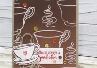 Coffee Lovers Blog Hop Ombre Background card