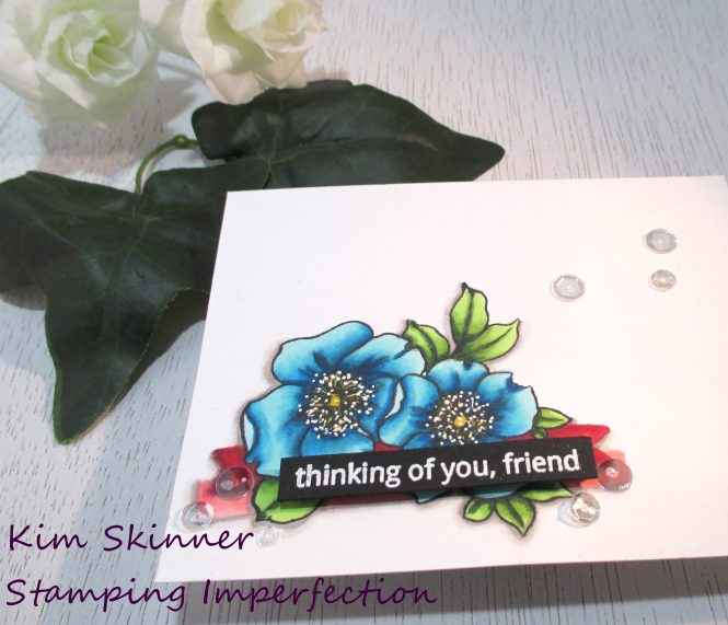 Using An Altenew Freebie To Create A One Layer Card – Stamping Imperfection