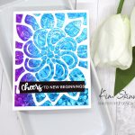 Stenciling Techniques: Foiling and DIY Glitter Paste