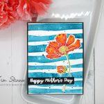 Quick and Easy Watercolored Mother's Day Card + A Quick Watercolor "Cheat"