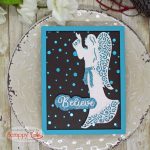 Easy Angel Card With Lots of Sparkle and Shine