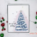 Quick Fix For A Defective Stamp: Layering Christmas Tree Cards