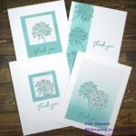 Create 4 Simple Boutique Cards with Wildflower Designs and Video Tutorial
