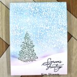 Winter Scene Cards: Create Snowbanks and Falling Snow Video Tutorial