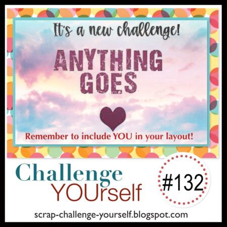 Challenge YOUrself scrapbook challenge