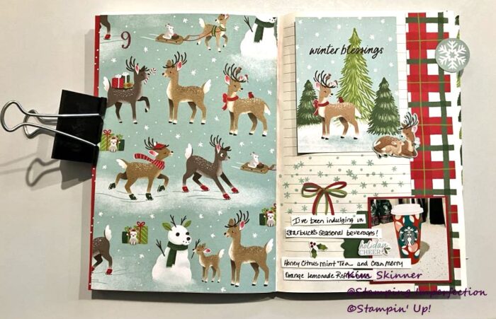 Stamping Imperfection December Daily Day 9 Sketch