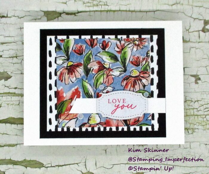 Stamping Imperfection Mixed Media Florals Card Set