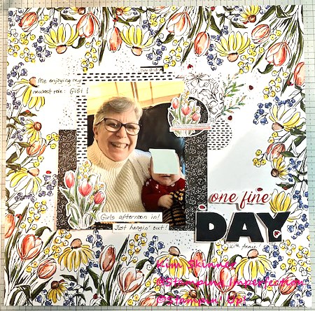 Challenge YOUrself scrapbook challenge