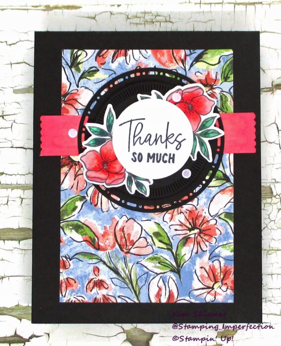 Stamping Imperfection Mixed Media Florals Card Set