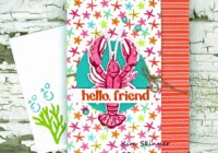 Ocean Friends Fun Fold Card