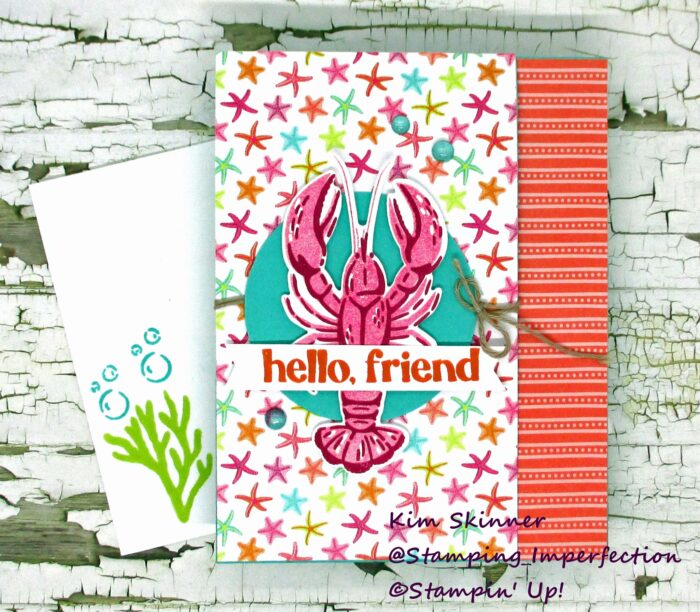 Ocean Friends Fun Fold Card